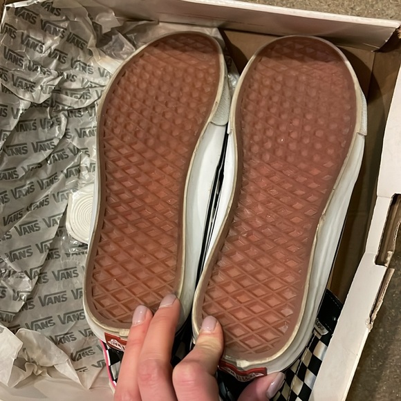 New old deadstock Vans  Sk8-Hi men’s 8 women’s 9.5. 8” 90’s vintage vans. - Picture 5 of 6